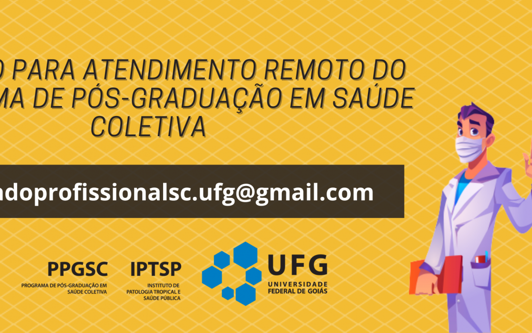SES e UFG lançam edital para Mestrado Profissional em Gestão dos Sistemas e Serviços de Saúde